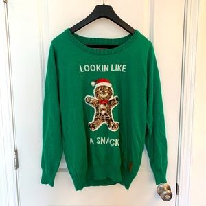 Tipsy Elves Christmas Sweater L